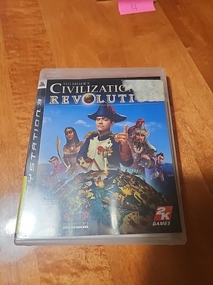 Sid Meier's Civilization Revolution (Sony PlayStation 3, 2008) USED CIB TESTED