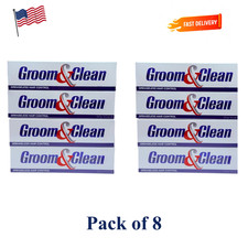Groom Clean Greaseless Hair Control, 4.5 oz Pack of 8