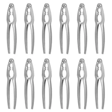 12 Pcs Crab Crackers and Tools, Crab Crackers Sets, Lobster Crackers, Heavy D...