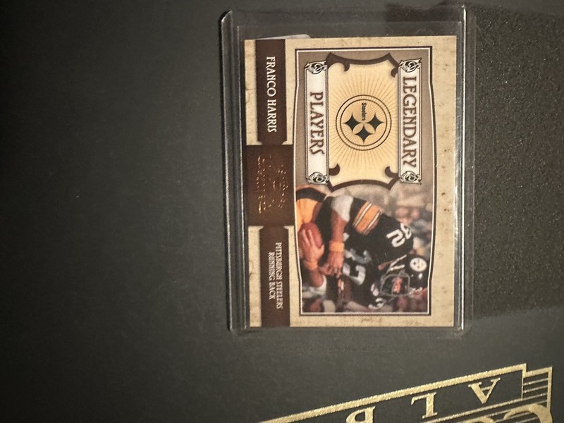 2007 Donruss Classics Legendary Players /1000 Franco Harris #LP-7 HOF
