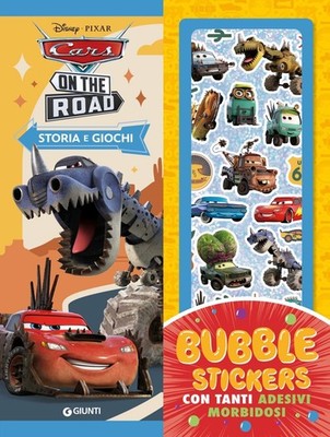 Walt Disney Cars on the road. Bubble stickers. Storia e giochi. Cars (Paperback)