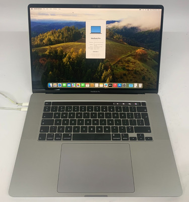 Apple MacBook Pro A2141 16'' i7 9. Gen 16GB RAM 500GB NVMe Grade C GBR