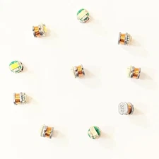 Taidacent 80mm Remote 5V Wireless LED Coil and 10PCS Colorful Wireless LEDs W...