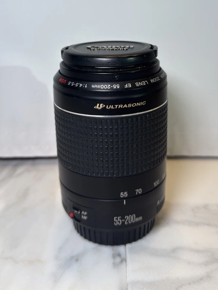 Canon EF 55-200mm Focal Camera Lenses for sale | eBay