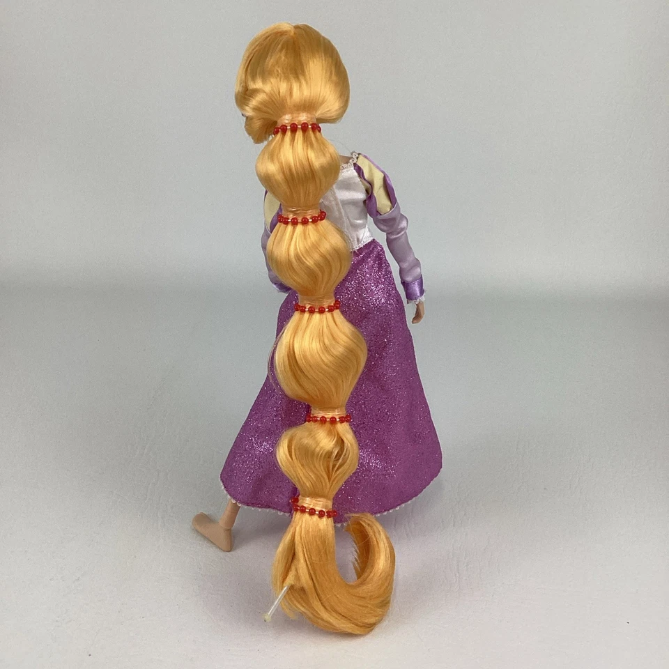 Disney Store Tangled The Series Rapunzel 10" Muñeca de Moda Posable Figura Rara Foto 3 de 4