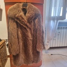 Cappotto in pelliccia di marmotta taglia M/L