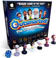 Outsmarted - the App-Connected TV Quiz-Show Board Game | Kids, Teens & Adults | 