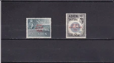 ADEN 1959 Revised Constitution SG 74/75. Mint Never Hinged.