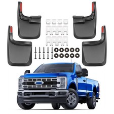 Front Rear Mud Flaps Splash Guards for Ford F-250 F-350/2017-2024 Mudflaps Mu...