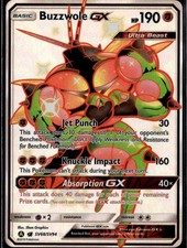 Buzzwole GX Shiny Holo Rare Hidden Fates: Shiny Vault SV68/SV94 Fighting Pokemon on eBay