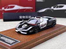 TG FY 1:64 Polizia Enzo Racing Modellino Sportivo Auto Metallo Diecast Nuovo