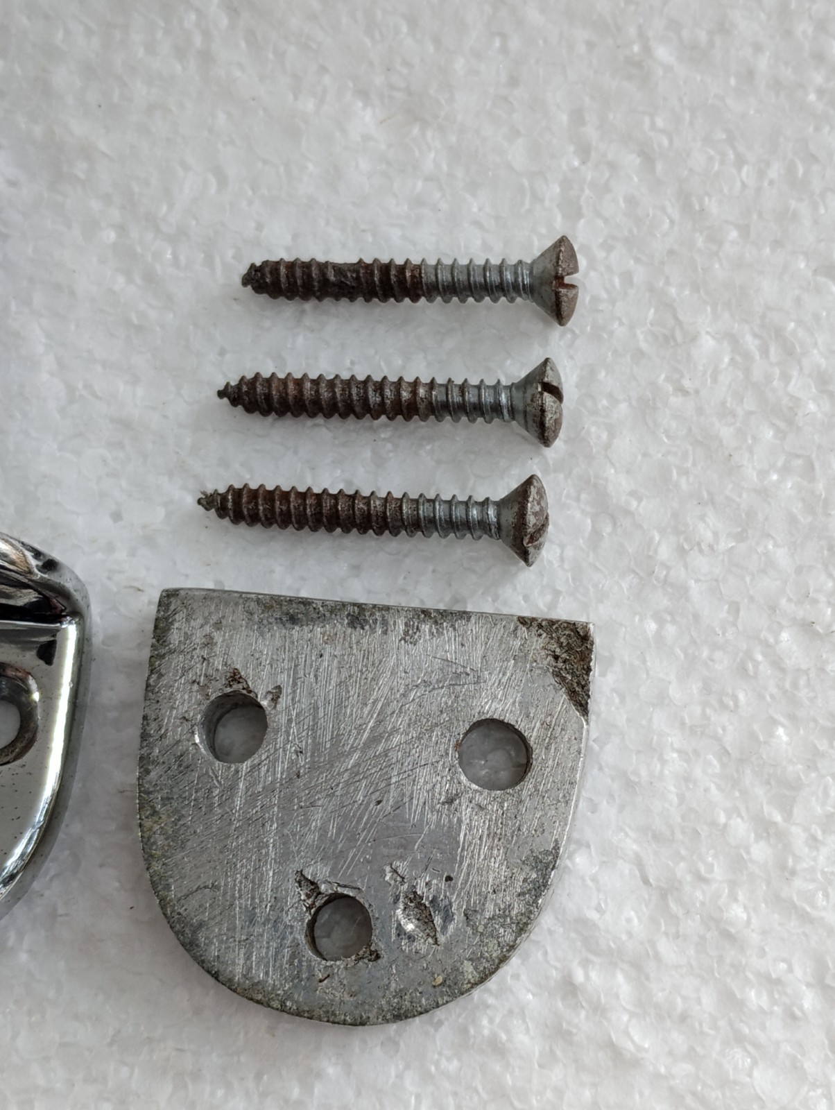 Ferrari Rear Quarter Window Glass Latch_Spacer_Screws_Maserati_VINTAGE OE