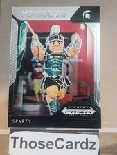2019 Panini Prizm Draft Picks Mascots #67 Sparty