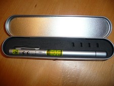 CONRAD Laserpointer 4 in 1 , LED Taschenlampe , Zeigestab , Kugelschreiber NEU*
