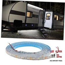 RV Underglow Led Light Kit - 12V 16.4FT - White LED Strip - Awning