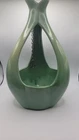 Vintage Red Wing USA Pottery M-1487 Hanging Planter MCM Green Charles Murphy