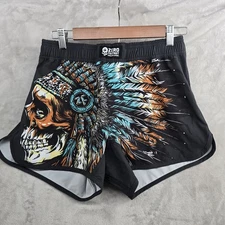 Zero Foxtrot Size S ZF Fight Shorts MMA Chief Print