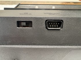 Atari 2600 4 Switch Woodgrain with 4 Controllers Untested No Power Cord