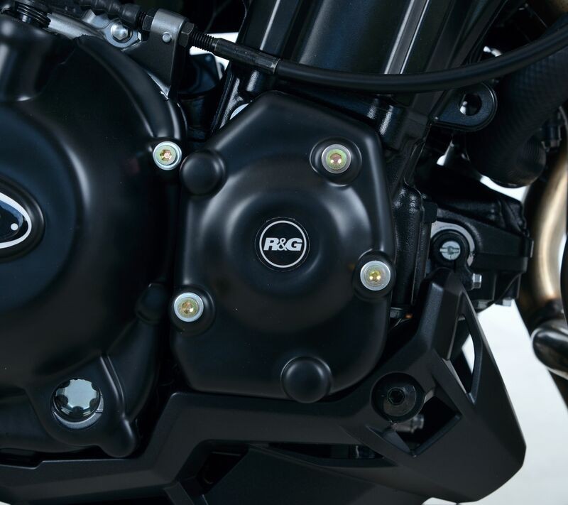 Couvre-carter droit R&G RACING Kawasaki Z900 protection démarreur moto