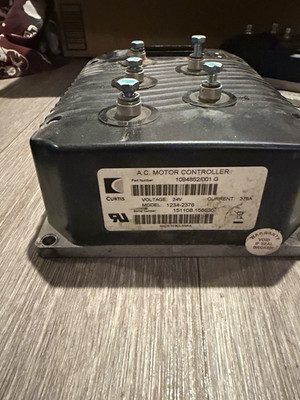 Curtis 1234-2376 Motor Controller 24V DC 375A Chassis MPN 1094852/001 G