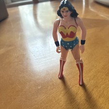 1984 Kenner Super Powers Uncarded, Loose  Wonder Woman   Works, Stands 