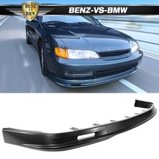 Fits 96-97 Honda Accord Mugen Style Front Bumper Lip Spoiler Pu Unpainted