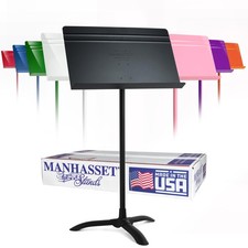 Manhasset Music Stand for Sheet - 48 Symphony Model - Pack of 1, Black