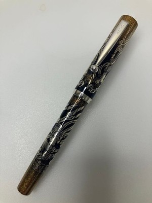 PILOT 85th Anniversary Makie Sterling Silver Flying Celestial Maiden M Nib Rare