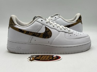 Nike Air Force 1 Low Retro Ivory Snake 2019 Size 9.5 Authentic