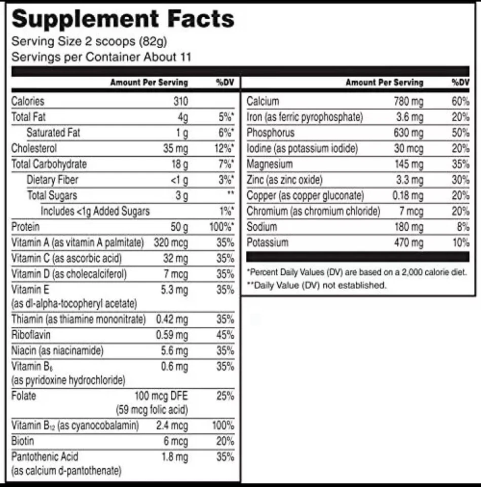 Proteína en polvo Muscle Milk Pro Series - 32 oz Slammin Strawberry caducidad 11/2025 Foto 4 de 4