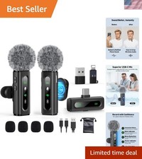 Long Battery Life Wireless Lavalier Microphone for Video Recording Success