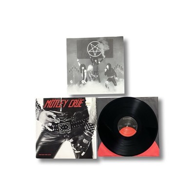 Motley Crue~Too Fast For Love-LP Vinyl Record~1982 Elektra Records 60174
