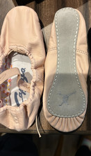 Ballet Shoes-New Capezio, Teen/Women,Leather, Full Sole, Pink, 'Daisy' Sz N 5