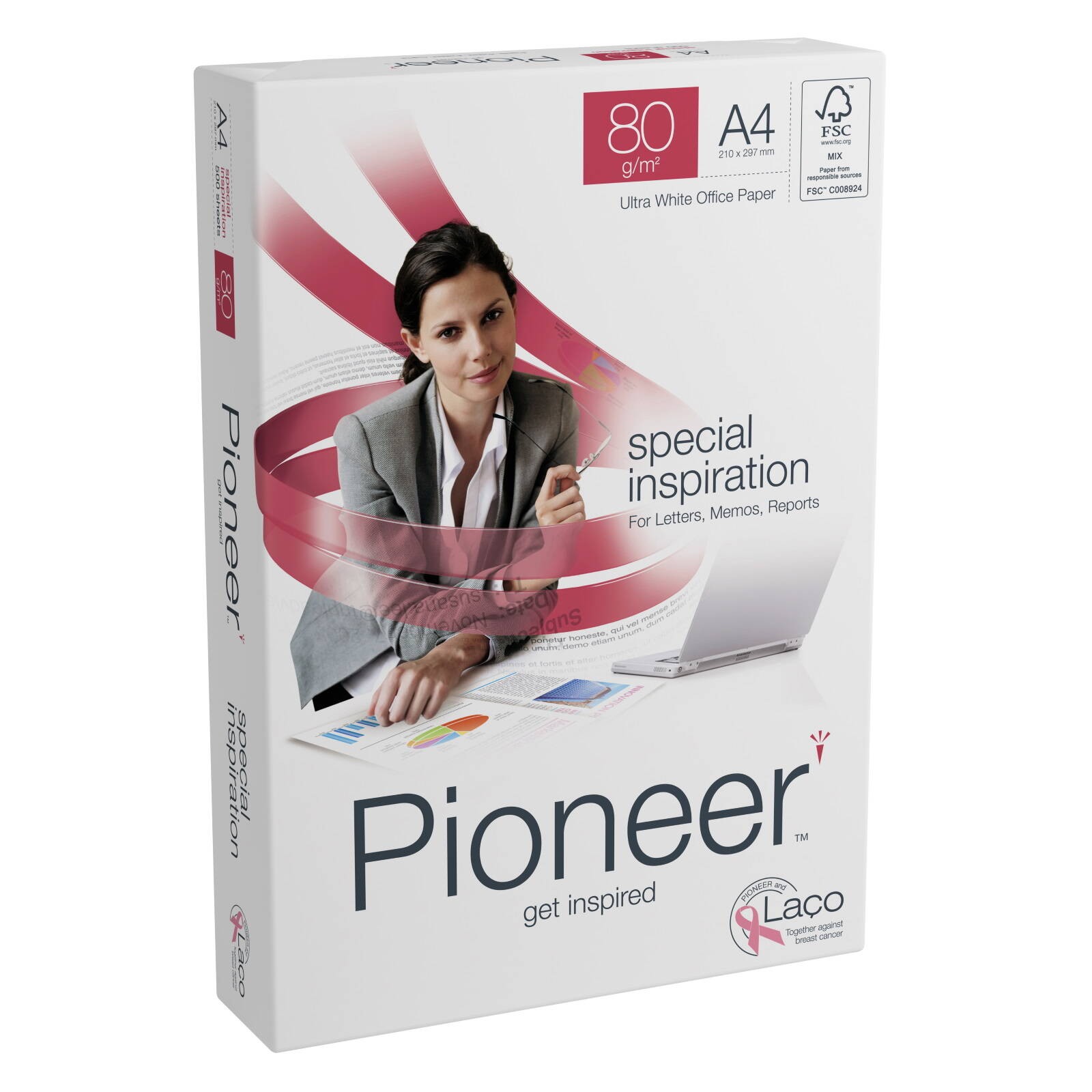 Pioneer A4 Copier Paper (80gsm) - 500 Sheets (1 Ream)