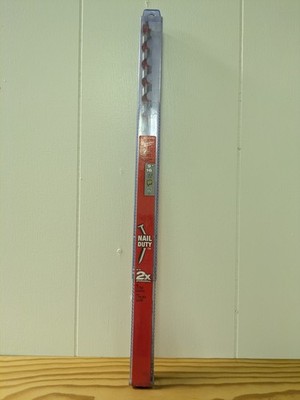 Milwaukee 48-13-5560 9/16'' x 18'' Ship Auger Drill Bit, 7/16'' Impact Rated Shank