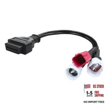 3-in-1 OBD2 Adapter Diagnostic Cable, 16 Pin to 6 Pin 4 Pin 3 Pin Multiple