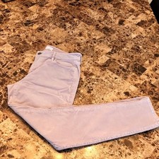 Ann Taylor LOFT Women's Lavender Curvy Skinny Corduroy Pants Size 30