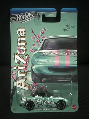 1991 MAZDA MX-5 MIATA Arizona 8台+ 台紙 HW Hot Wheels 1991 Mazda MX-5 Miata Arizona Tea | eBay