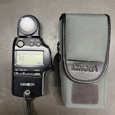 Minolta Auto Meter IV F IVF Flash digital Light Meter From JAPAN