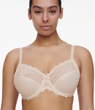 $94 Chantelle 3281 Rive Gauche Full Coverage Underwire Bra, Size 34DD