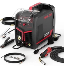200Amp Aluminum MIG Welder YWM-200, 110/220V Dual Voltages MIG Flux Cord
