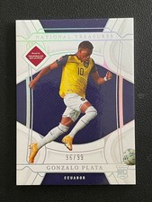 Gonzalo Plata 2022 Panini National Treasures Fifa Road To World Cup /99 RC #49