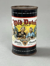VTG Old Dutch "The Good Beer" Krantz Brewing Findlay Ohio Flat Top Beer Can