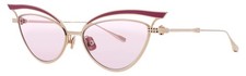 VALENTINO V GLASSLINER VLS 118D 55 Sunglasses GOLD/PINK Frame PINK Lens 55mm