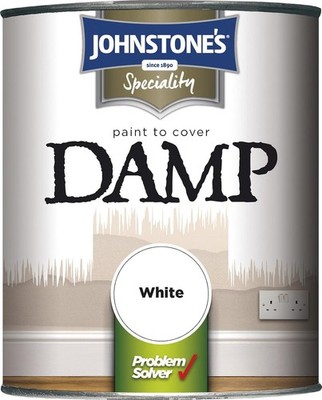 Johnstone's 307955 Lack zum Abdecken feuchtweiß 750ml Versiegelung für Putz & Ziegel