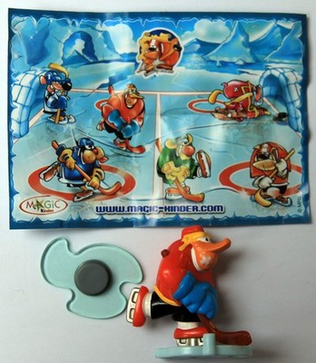 2008 Ü-Ei-Figur ''Pinguin aus ''Eishockeyspieler''