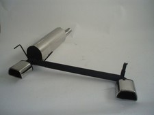 Friedrich Motorsport Duplex-Sportendschalldämpfer für Opel Zafira B, 1.6l 16V 77