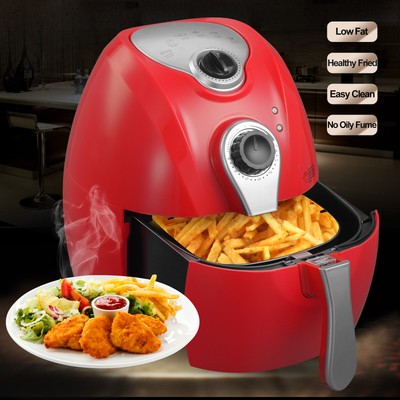 6.9QT1700W Extra Large Deep Electric Oil-Less Air Fryer Time&Temperature Control