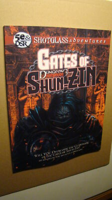 MODULE - GATES OF SHUN-ZIN *NM/MT 9.8* - DUNGEONS DRAGONS