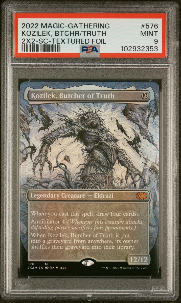 2022 MTG DOUBLE MASTERS 2022 SC-TEXTURED FOIL KOZILEK 2022 MTG DOUBLE MASTERS 2022 SC-TEXTURED FOIL KOZILEK